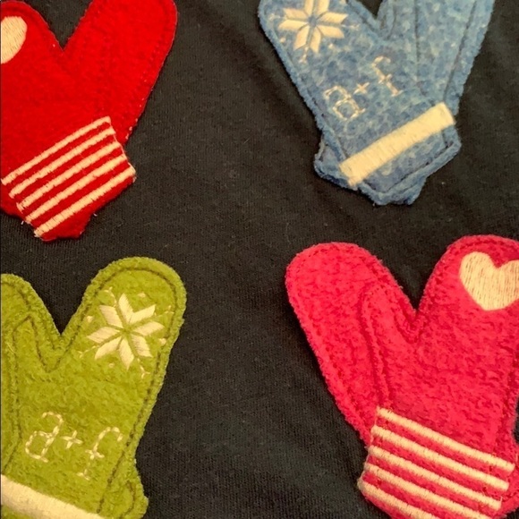 Abercrombie kids navy tshirt with embellishments - Picture 3 of 6